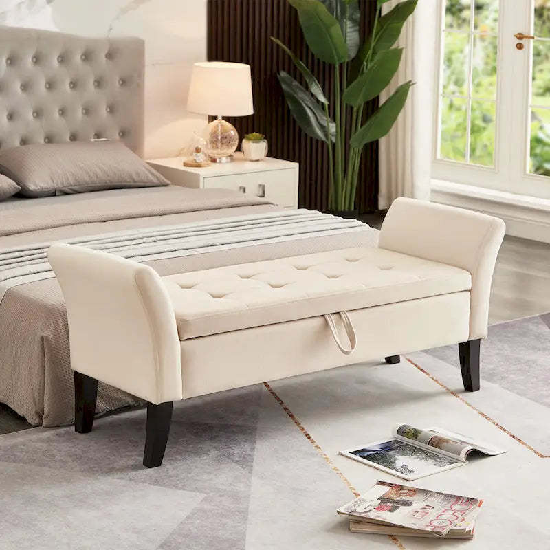 Bed Bench with Storage