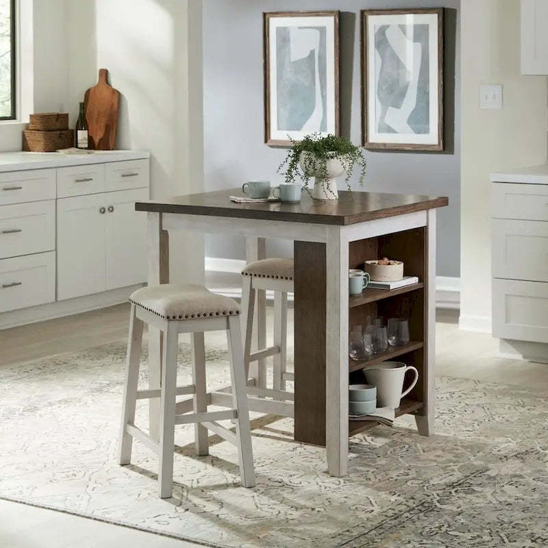 Brook Creek 3 Piece Counter Set