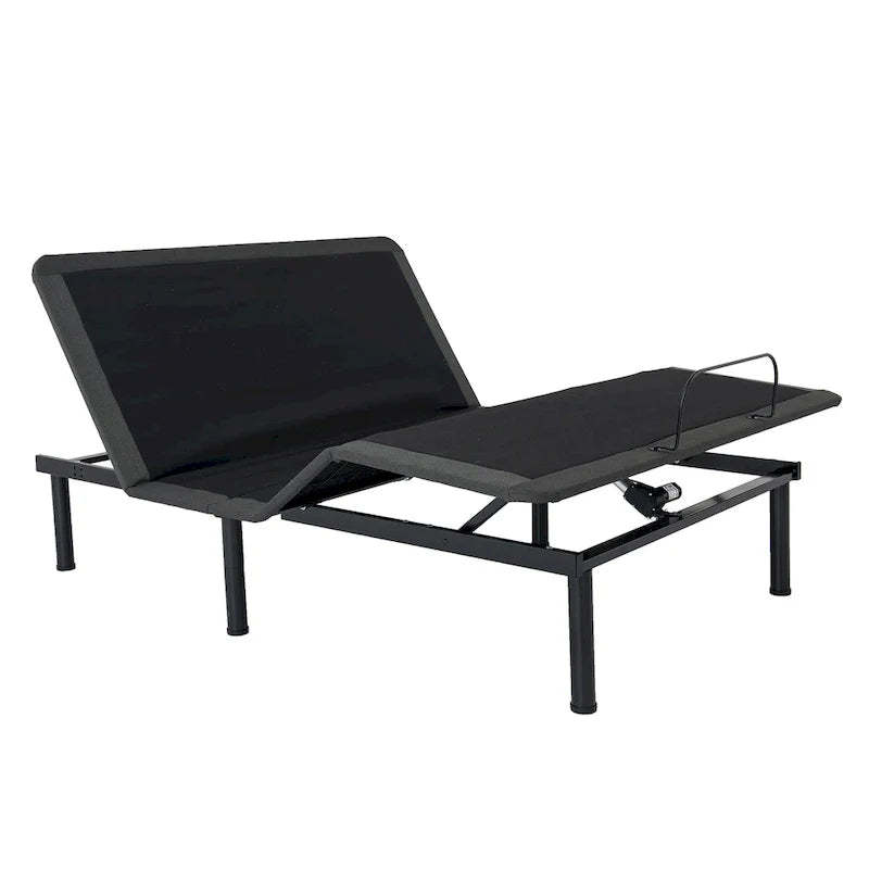 Bridgevine Home Quick Assembly Adjustable Bedframe with Voice Activated Controls