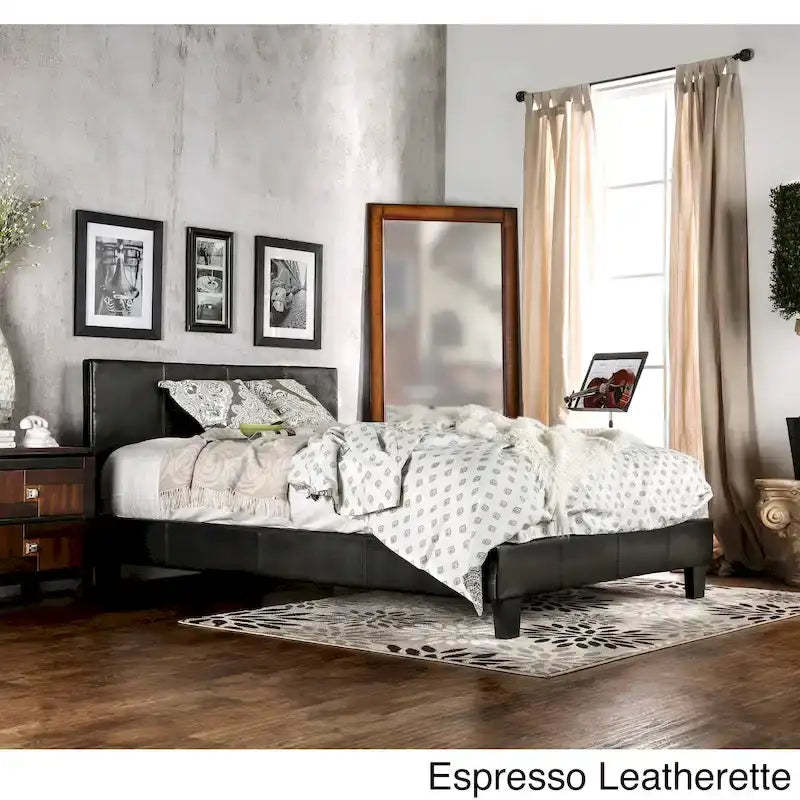 Porch & Den Harman California King Padded Upholstery Platform Bed