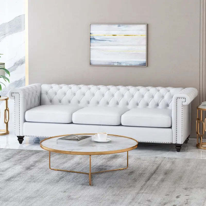 Parkhurst Chesterfield Tufted 3-seat Sofa by Christopher Knight Home