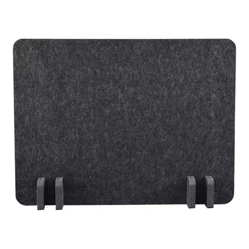 Stand Up Desk Store ReFocus Raw Noise and Distraction Reducing Freestanding Acoustic Desk Divider Mounted Privacy Panel