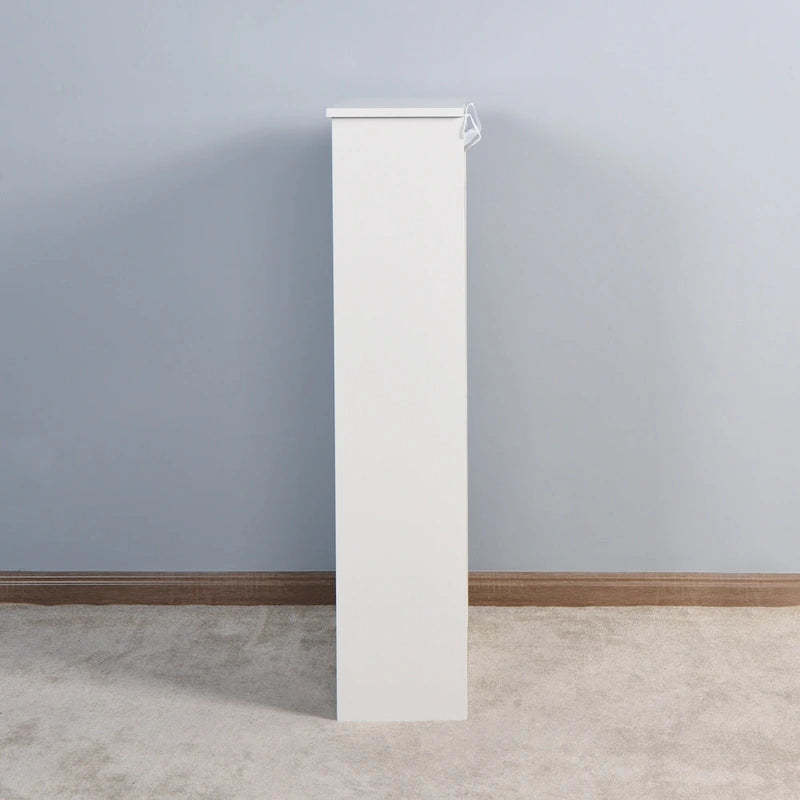 Wooden Shoe Cabinet for Entryway,White Shoe Storage Cabinet