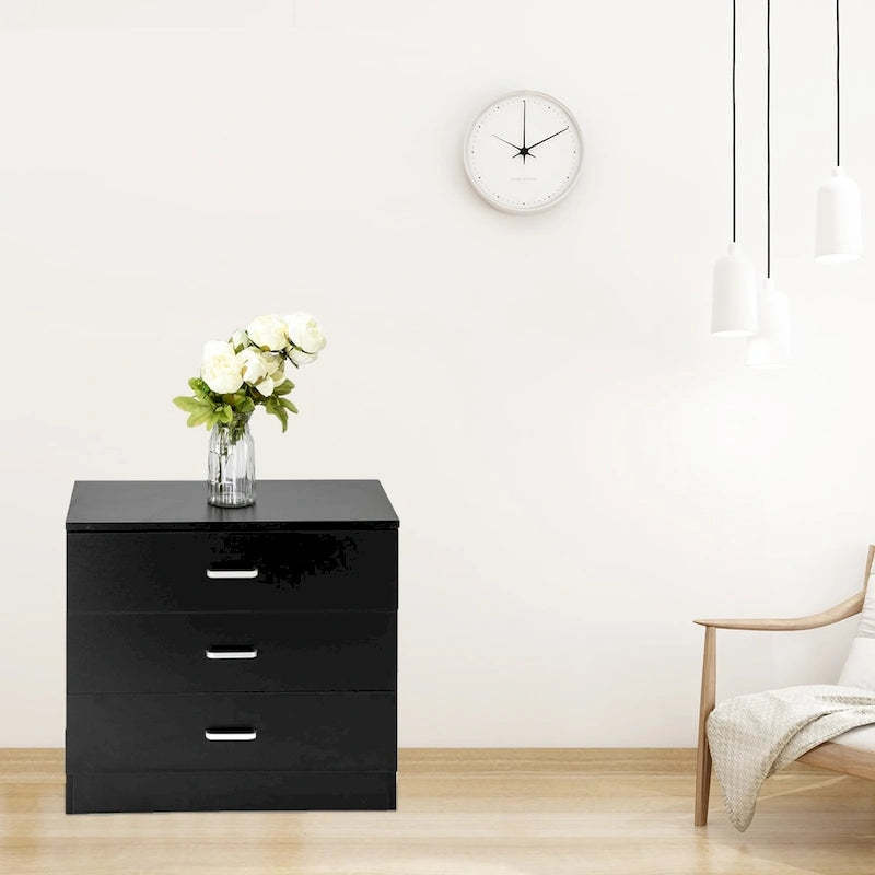 Wood Simple Dresser 3-Drawer Chest