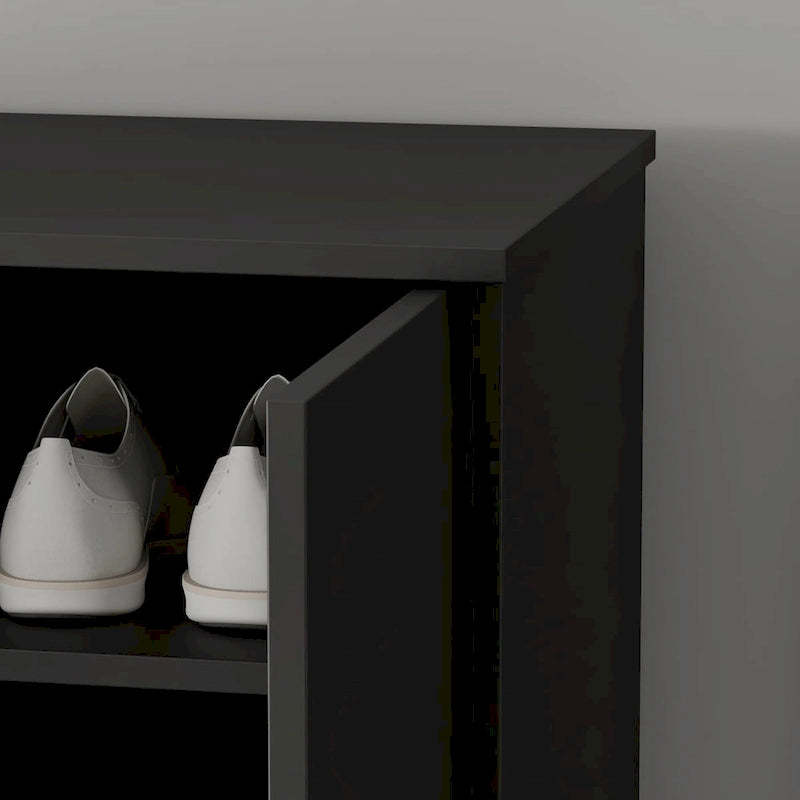 2-Doors 9 Tires Shoes Cabinet With Large Storage Space