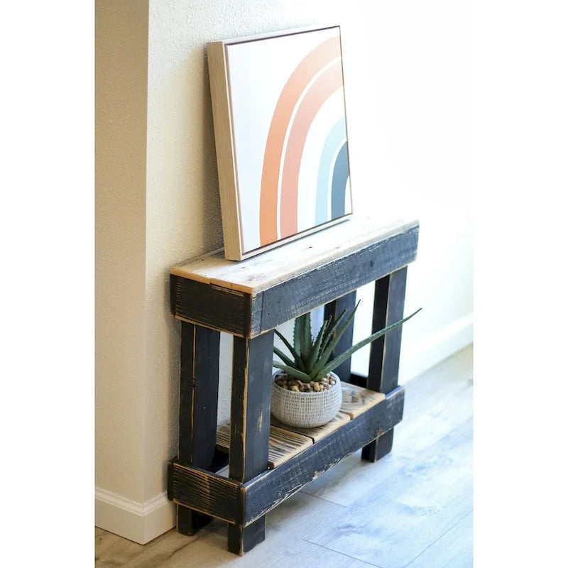 Luxe Accent Table (Black Combo)