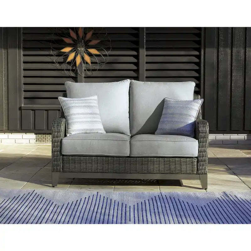 Signature Design by Ashley Elite Park Outdoor Loveseat - 57W x 36D x 33H