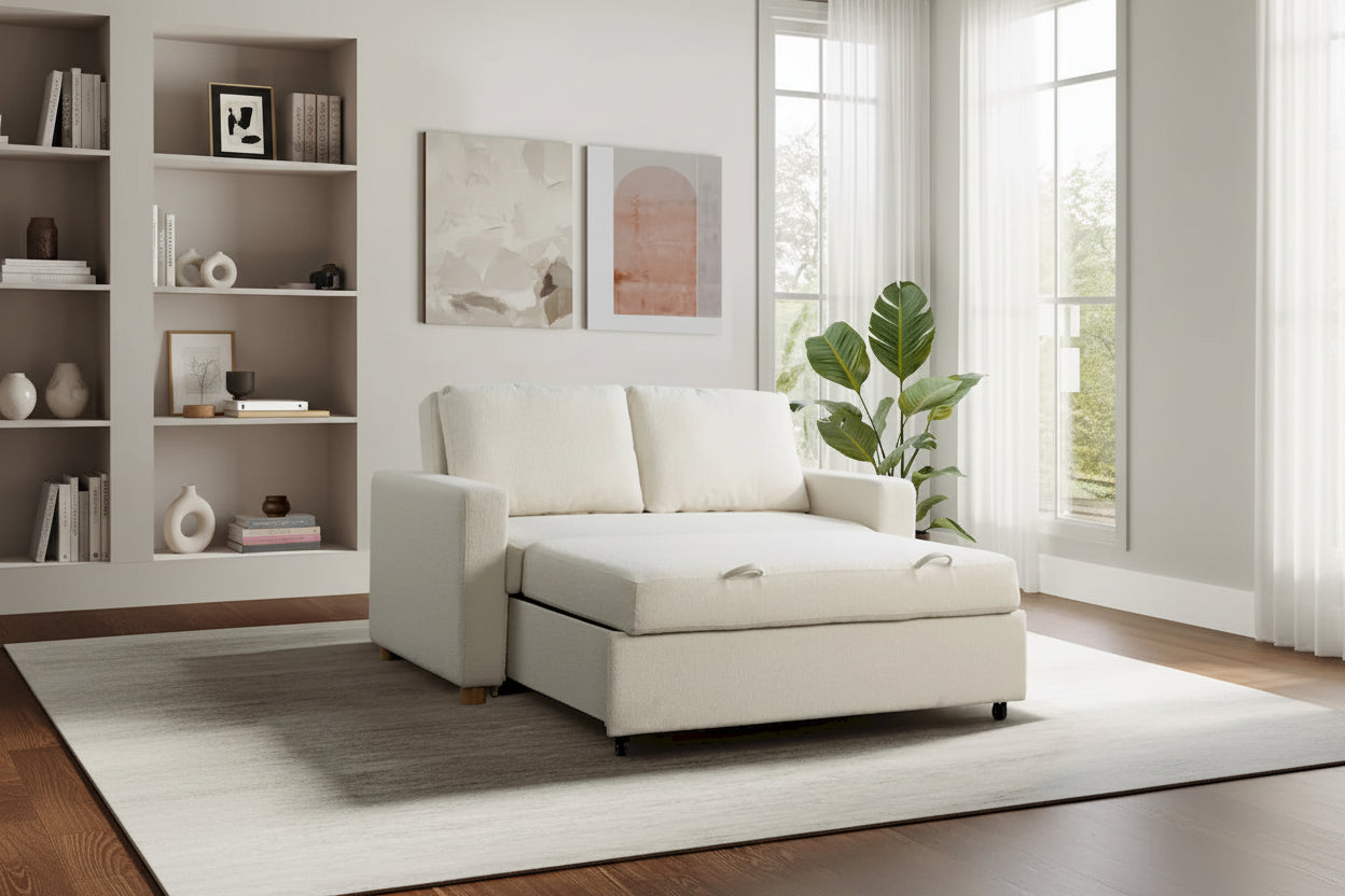 Serta Trenton Convertible Loveseat