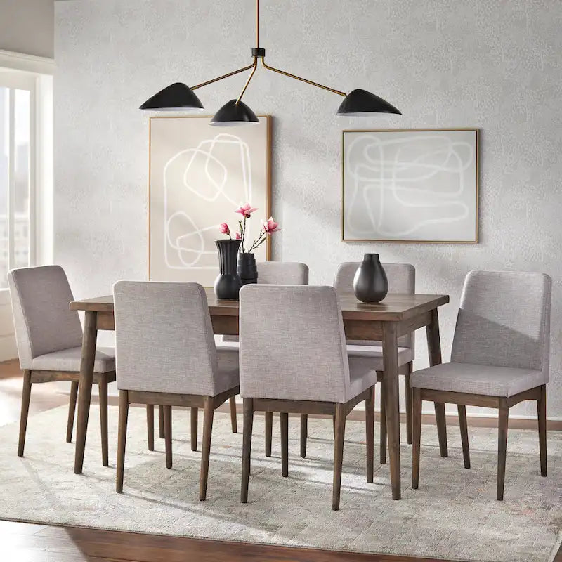 Carson Carrington Lulea Mid-century 7-piece Dining Set
