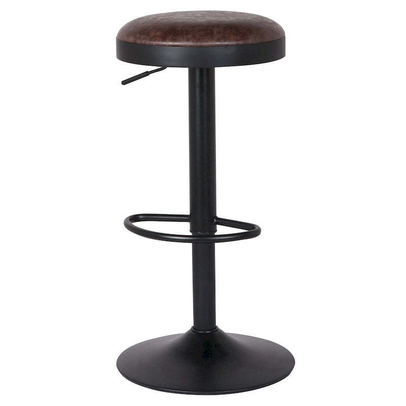 Juno Gaslift Backless Swivel Bar Stool,Set of 2