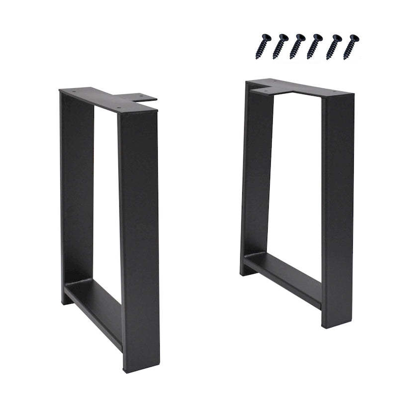 H Type Square Tube Heavy Duty Table Legs 16 Height Legs for Furniture