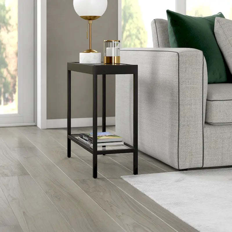 Alexis 24 Wide Rectangular Side Table