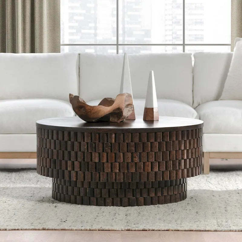 Classic Home Norwood 40 Round Coffee Table
