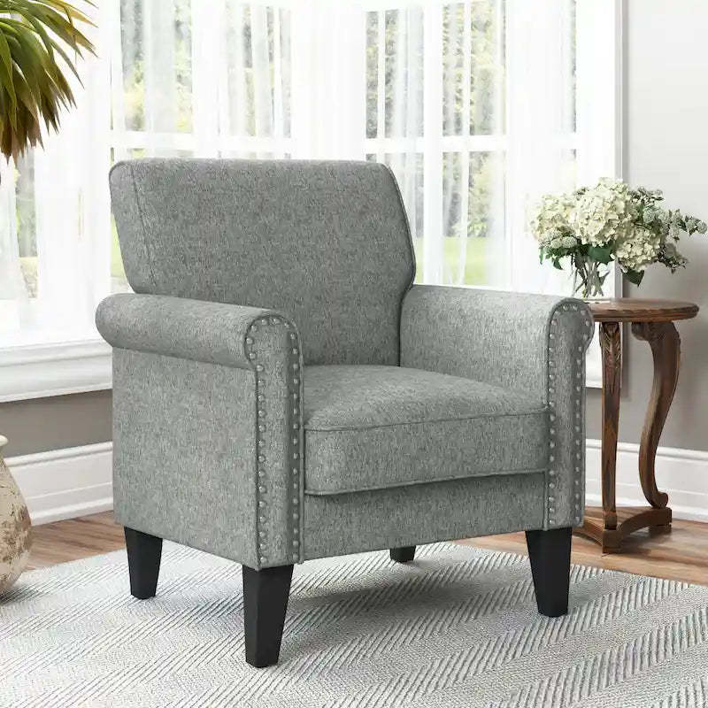 Copper Grove Herve Rolled Arm Chair