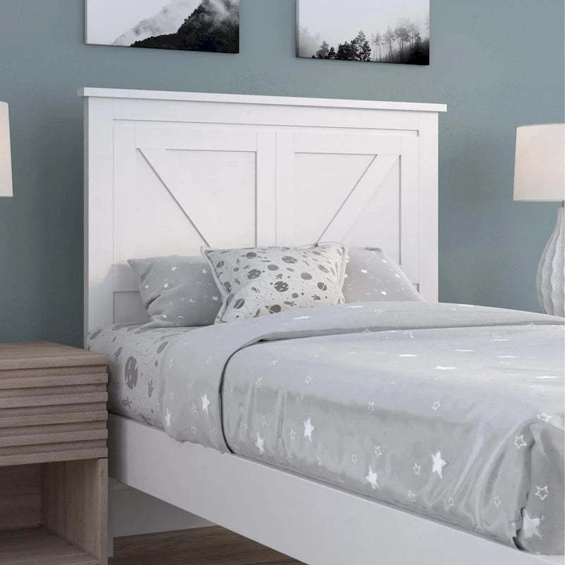 Farmhouse Solid Wood Headboard