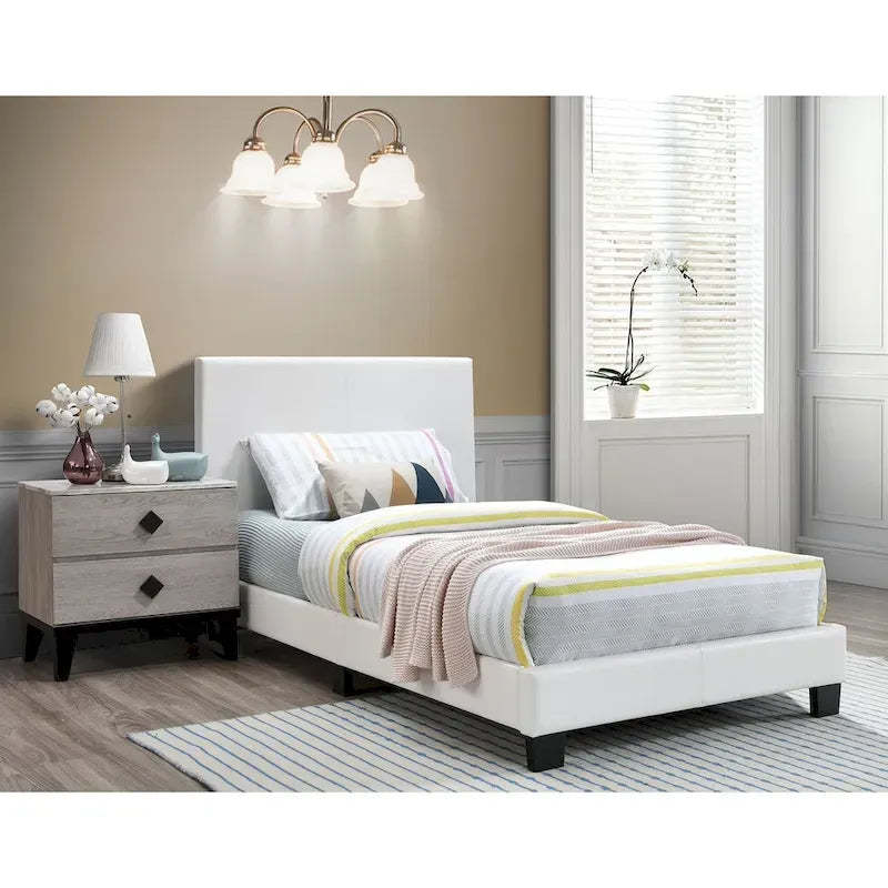 Poundex Platform Twin Bed