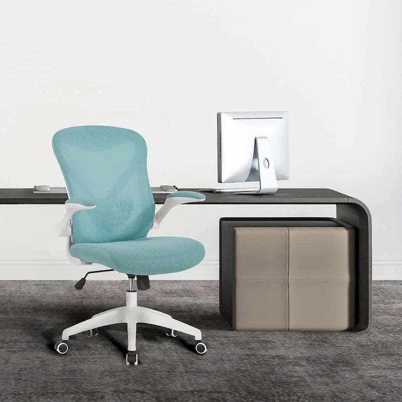 Porthos Home Cole Ergonomic Mesh Office Chair with Nylon Base and Tilt Mechanism