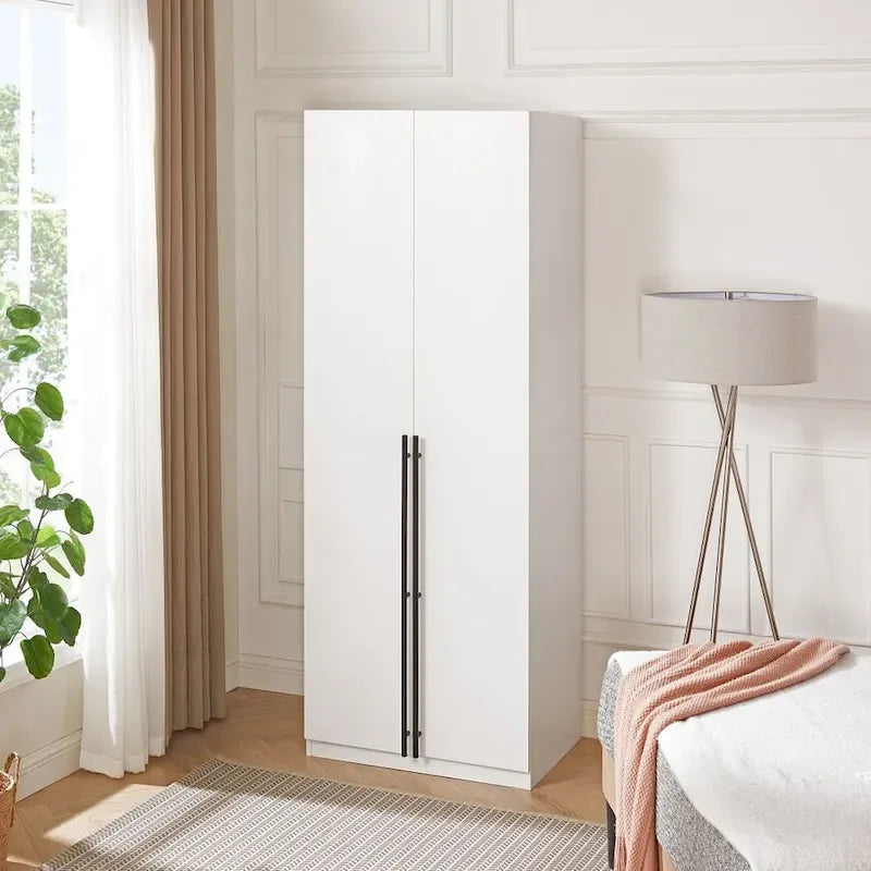 Manhattan Comfort Lee Modern 2.0 Freestanding Wardrobe Closet Armoire