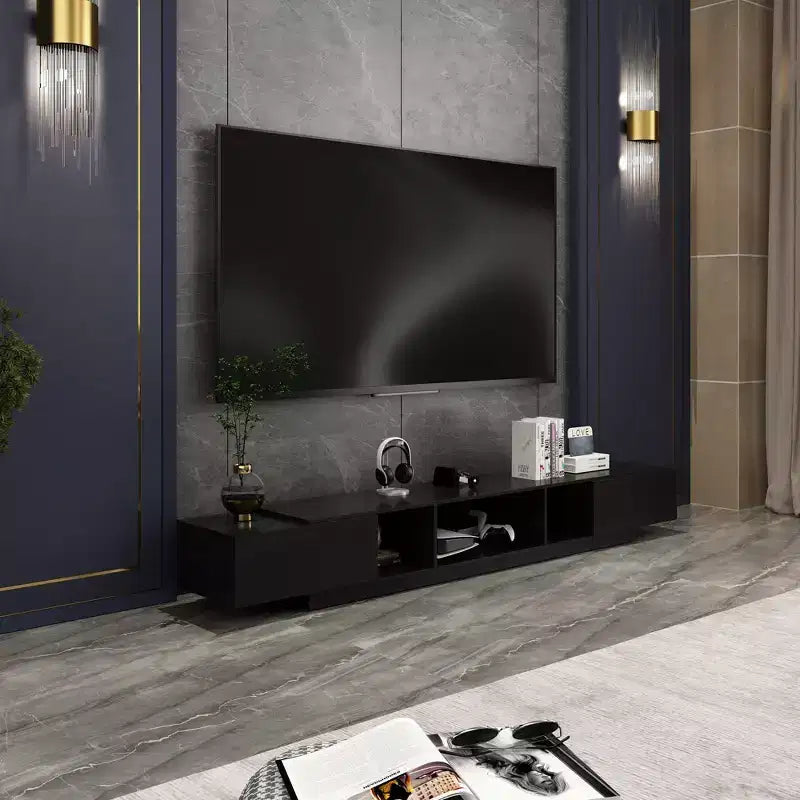 Famapy TV Stand with Storage Drawers and Shelves
