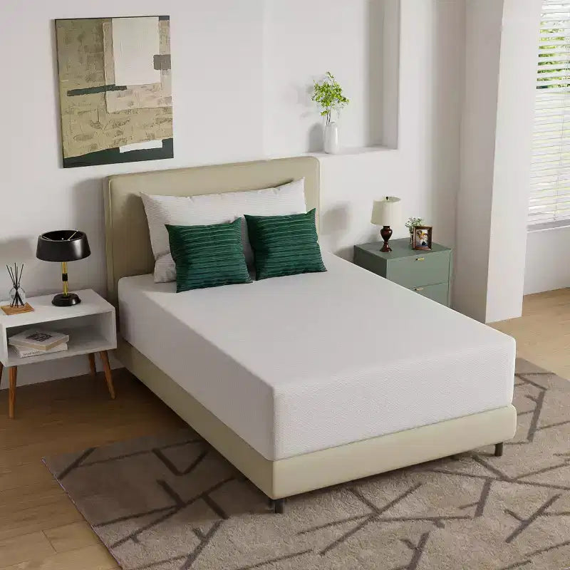 FDW 14 inch Mattress Gel Memory Foam Mattress for Cool Sleep & Pressure Relief/CertiPUR-US Certified/Bed-in-a-Box/Pressure Relieving