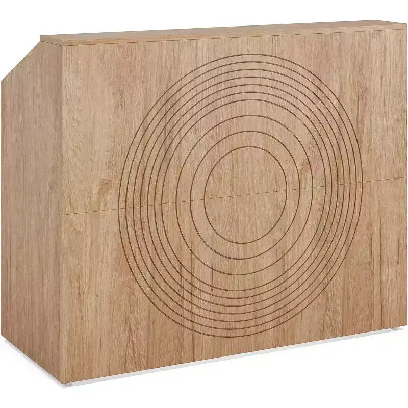 Tribesigns Reception Desk with Counter, 47 Front Desk