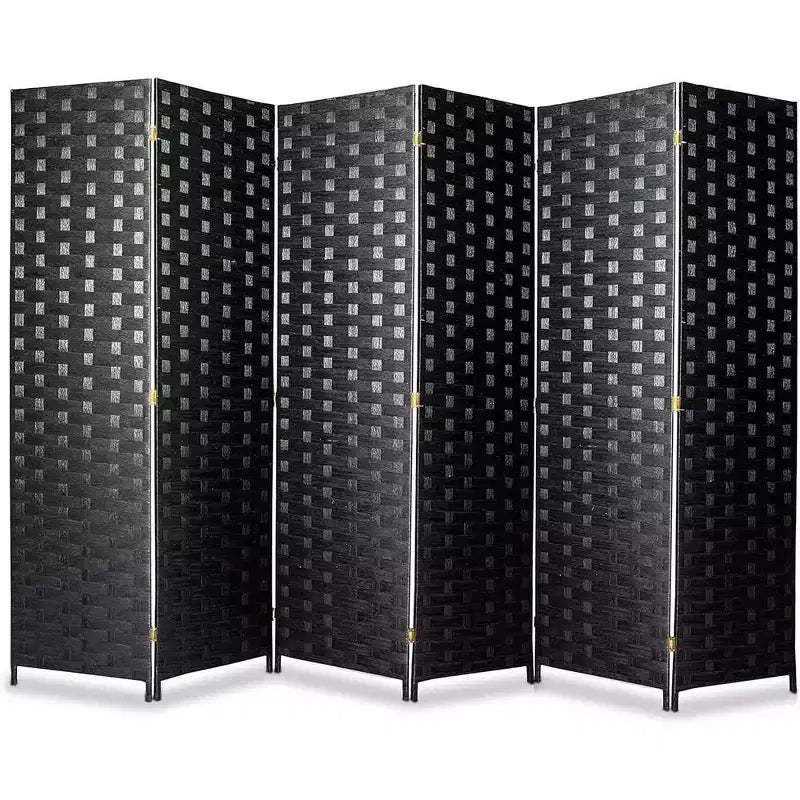 SereneLife 8-Panel Room Divider, Foldable Privacy Screen