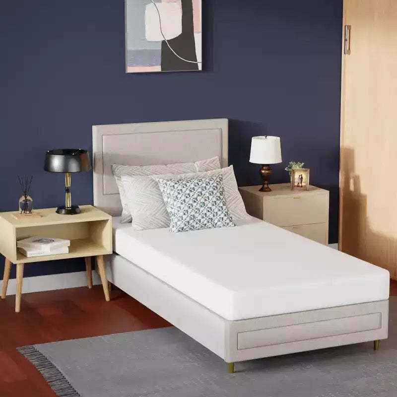 FDW 6 Inch Gel Memory Foam Mattress,Mattress in a Box with Washable and Removable Zipper Cover,Fiberglass Free,CertiPUR-US Certified