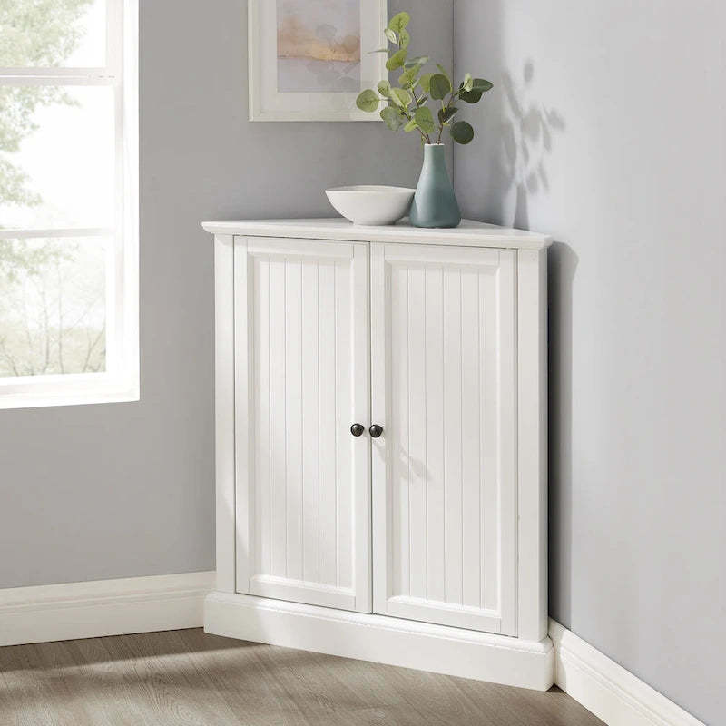 Crosley Shoreline Stackable Corner Pantry - N/A