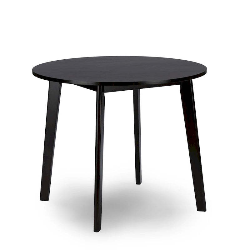 Baxton Studio Montreal Mid-century Solid Wood Dining Table