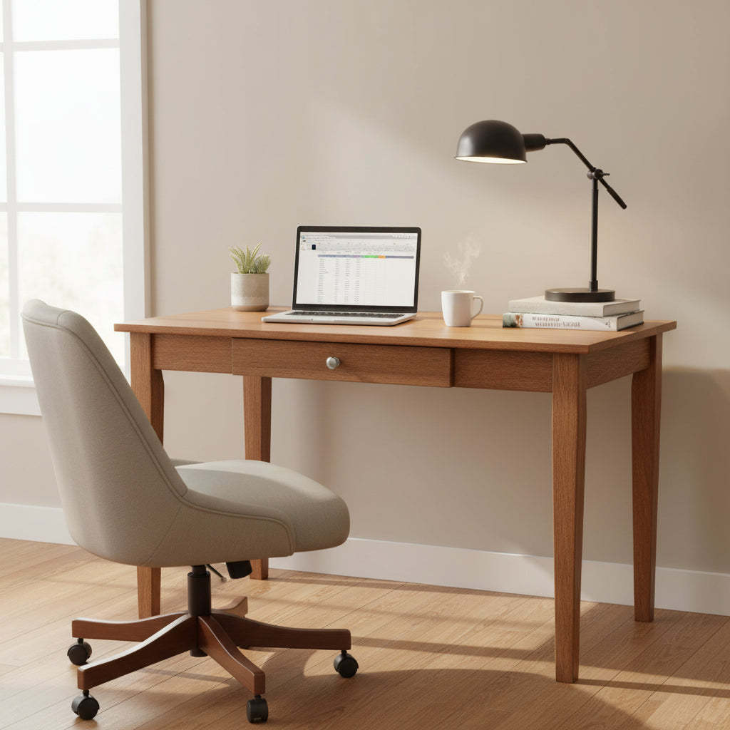 The Gray Barn Moonshine Solid Hardwood Writing Desk