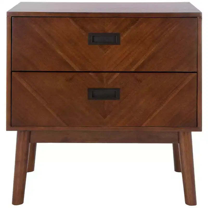 Donald 2 Drawer Nightstand - NST6405 - Safavieh