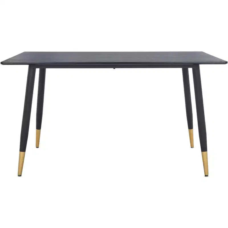 Acre Dining Table - DTB5800A - Black/Gold - Safavieh