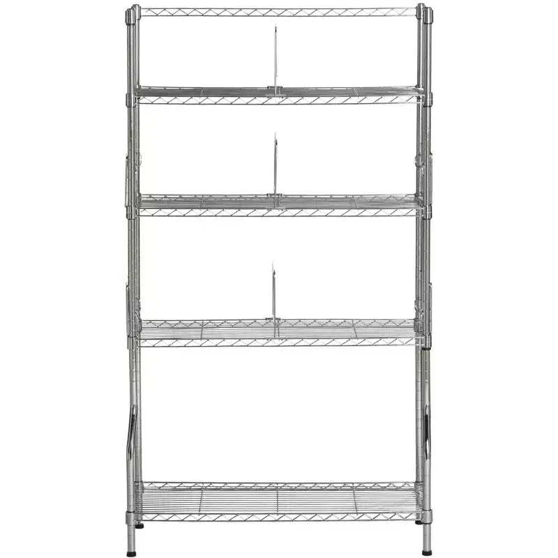Fernand Wire Book Rack - HAC1017 - Chrome - Safavieh