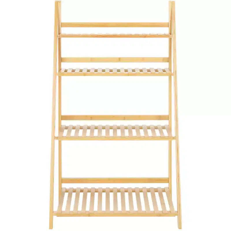 Faisal 4 Tier Ladder Shelf - STG1917 - Natural - Safavieh