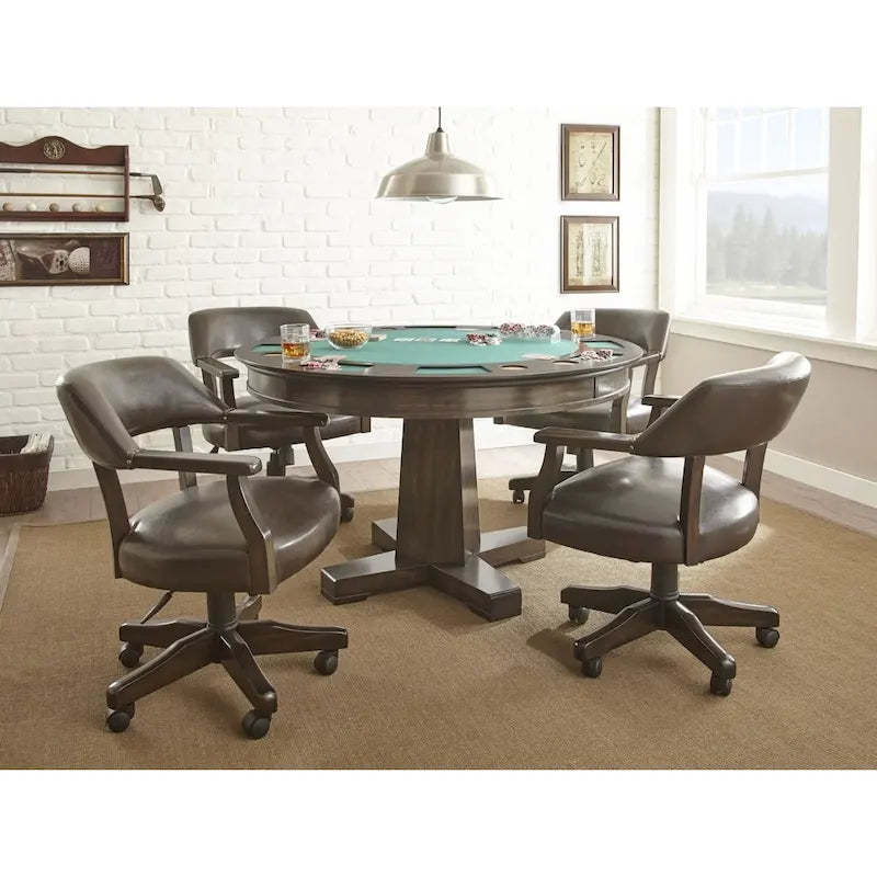 Steve Silver Reynolds 2-in-1 5-piece Game Set