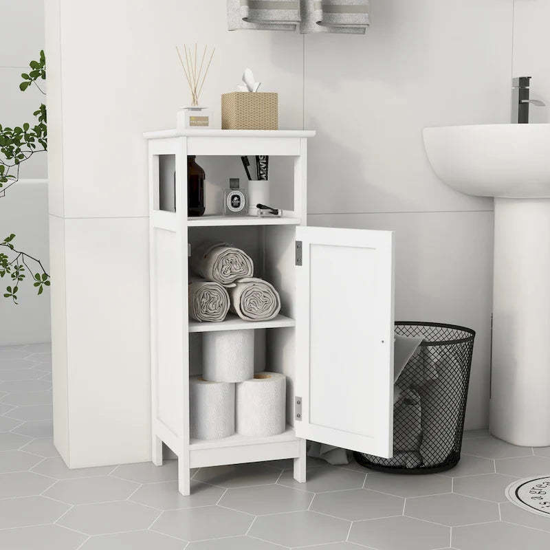 Bathroom single door cabinet