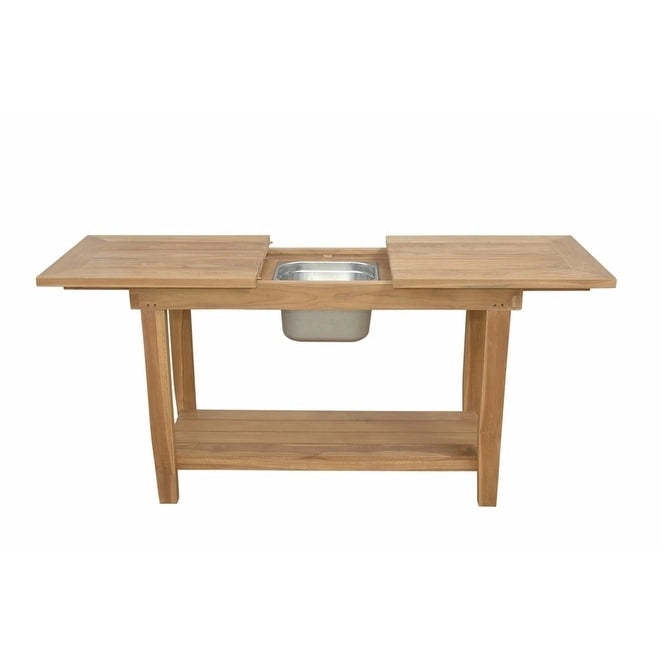 Nautilus Console Table w/ SS Container