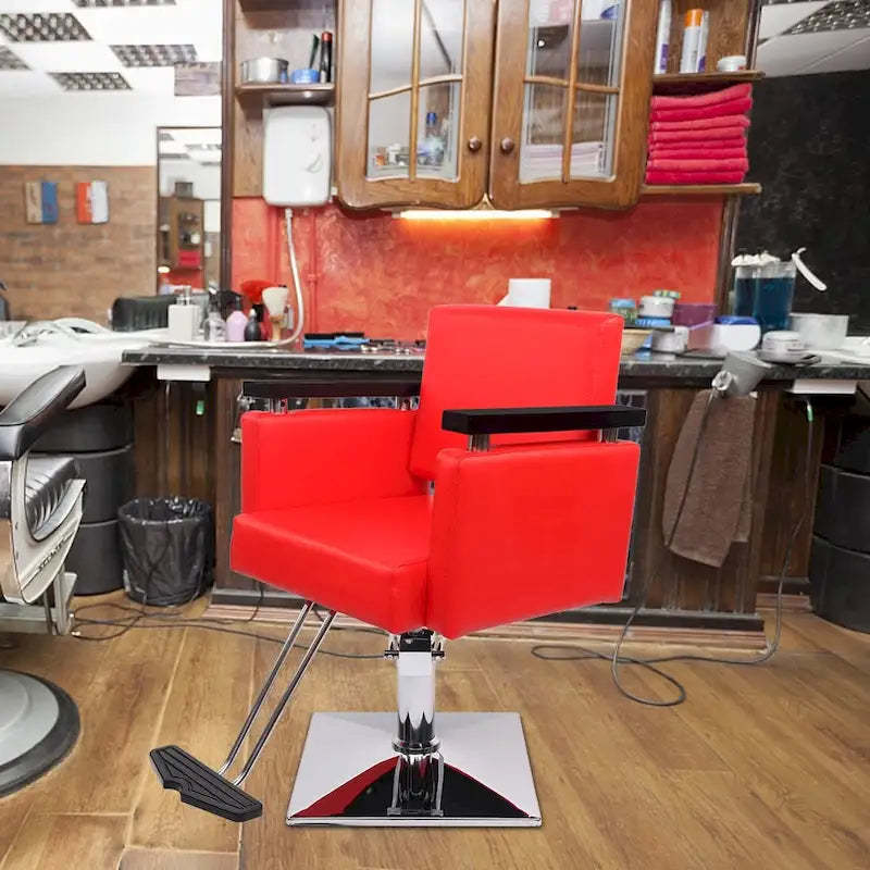 Hair Beauty Equipment Hydraulic Barber Chair Styling Salon Haircut Salon Chair - N/A