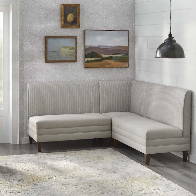 Phillips 3-Piece Upholstered Banquette Set