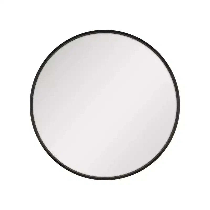 Master & Co. Round Woodgrain Mirror