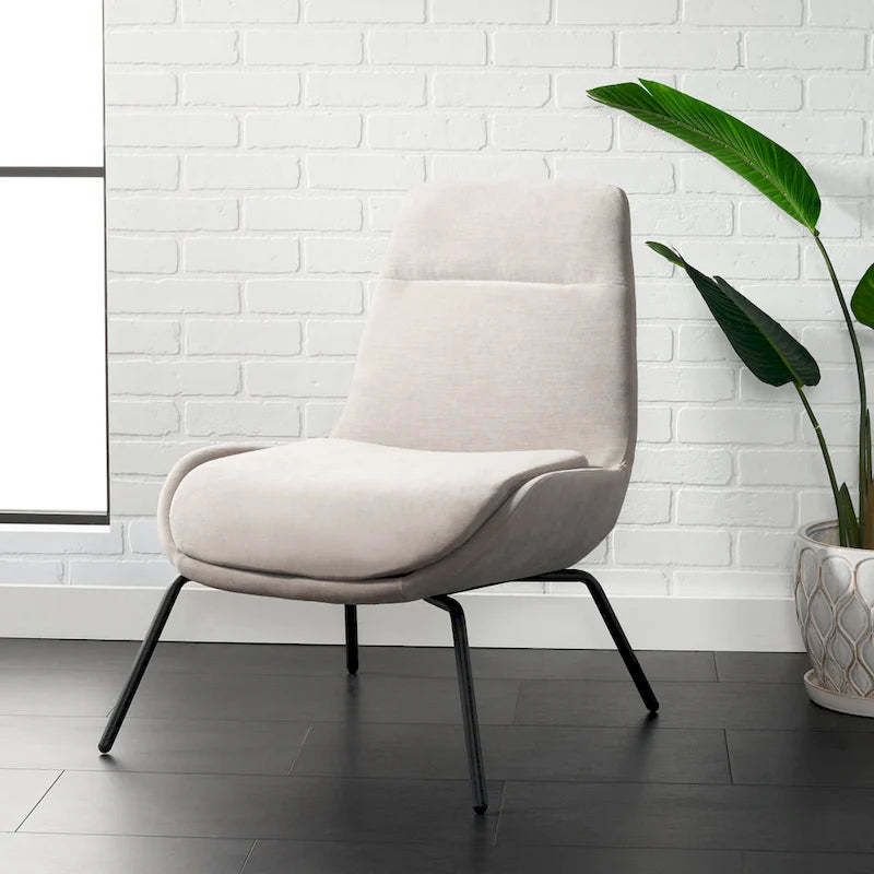 SAFAVIEH Emilia Accent Chair - 24 W x 28 D x 32 H - 24Wx28Dx32H
