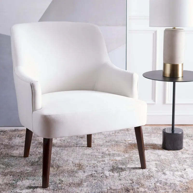 SAFAVIEH Manerva Accent Chair - 27 W x 30.5 L x 35.8 H - 27Wx31Dx36H