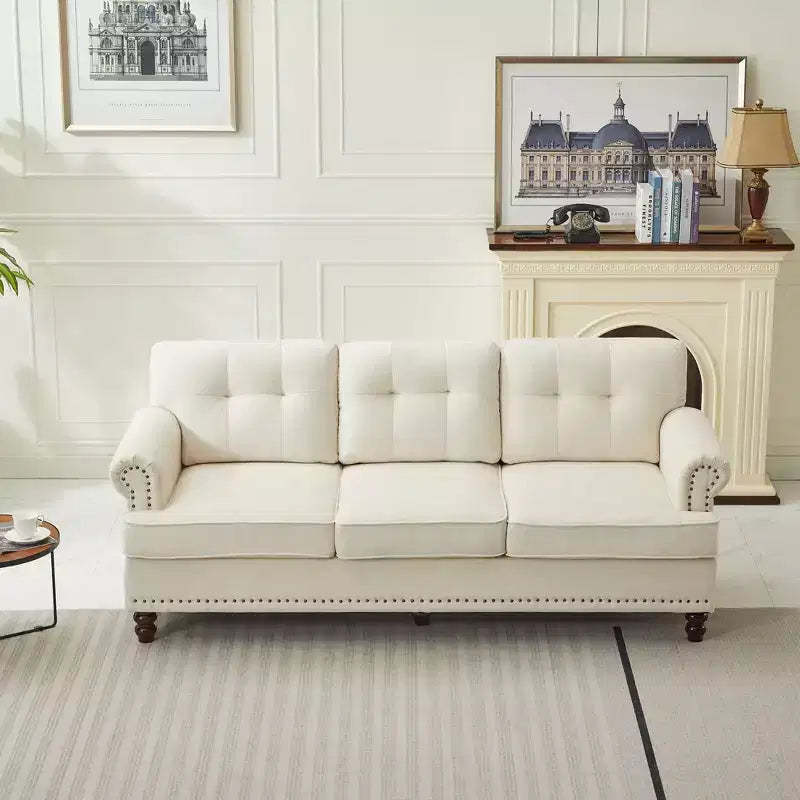 Hyleory 67.32 Upholstered Chenille Loveseat for Living Room Bedroom