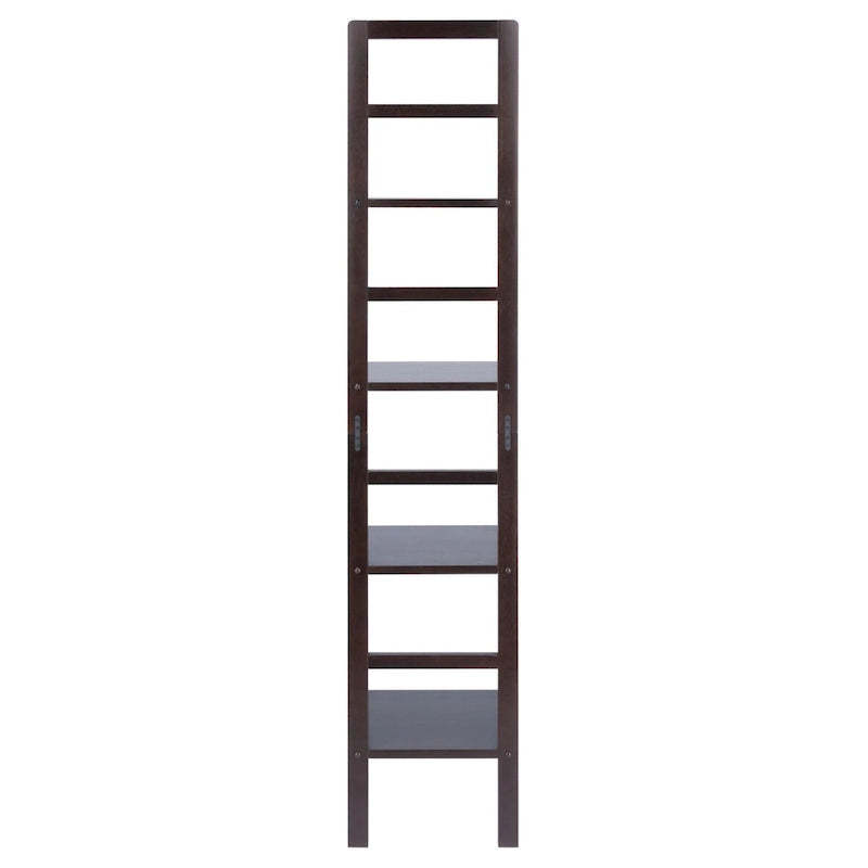 Aiden Baker's Rack, Narrow, Coffee - 14.72 x 13.86 x 70.71 inches