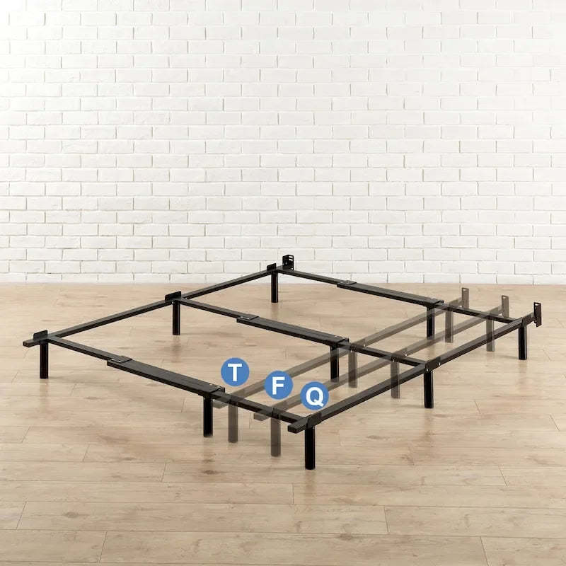 Priage by Zinus Compack 7 inch Twin/Full/Queen Adjustable Heavy Duty Bed Frame