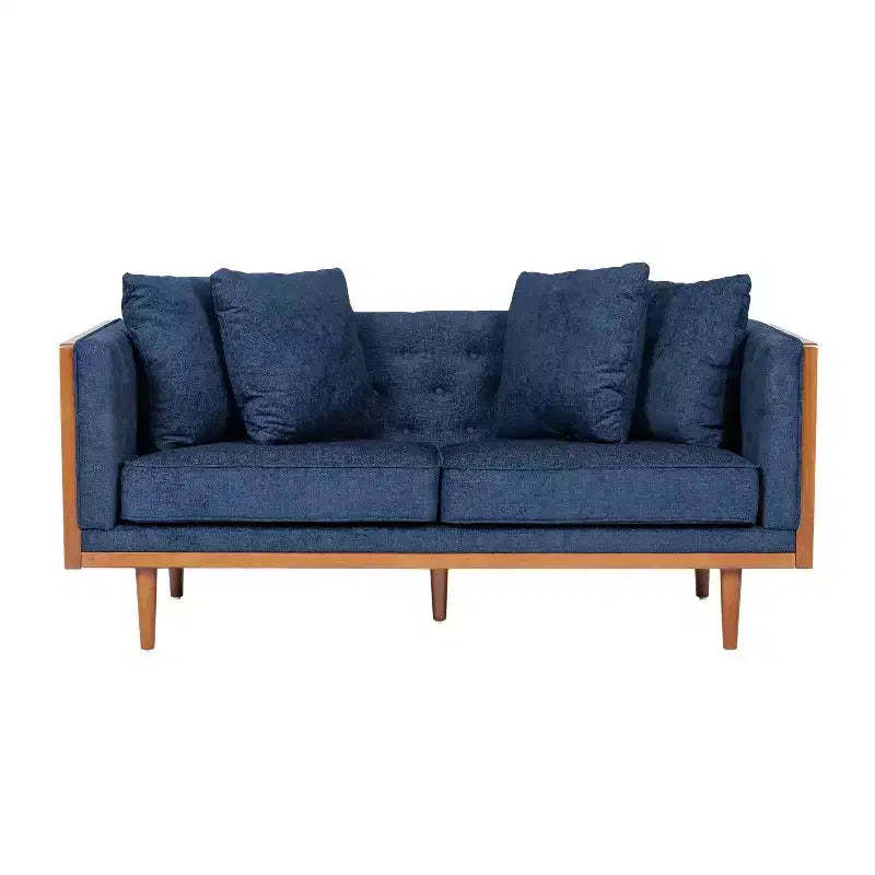 Christopher Knight Home Borah Tufted Loveseat with Accent Pillows