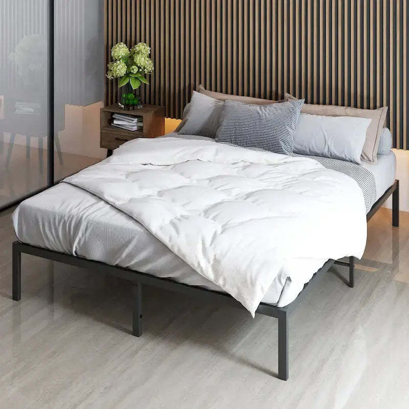 King/Queen/Full Metal Platform Bed frame ,Sturdy Metal Frame