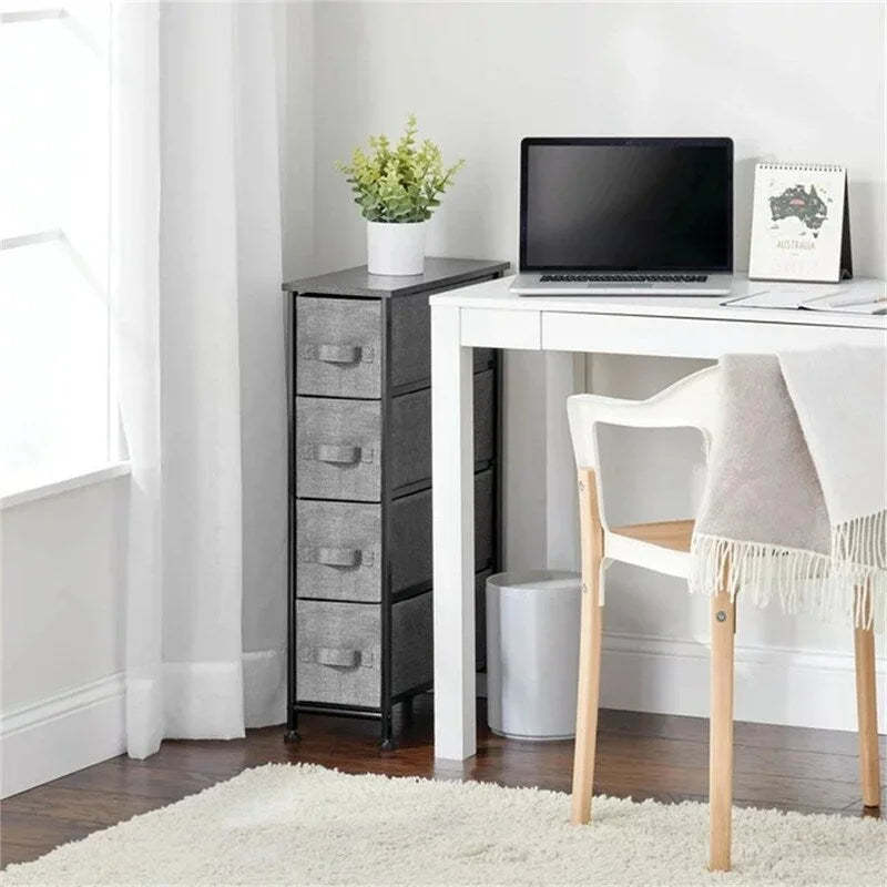 Narrow Dresser Storage Tower Stand