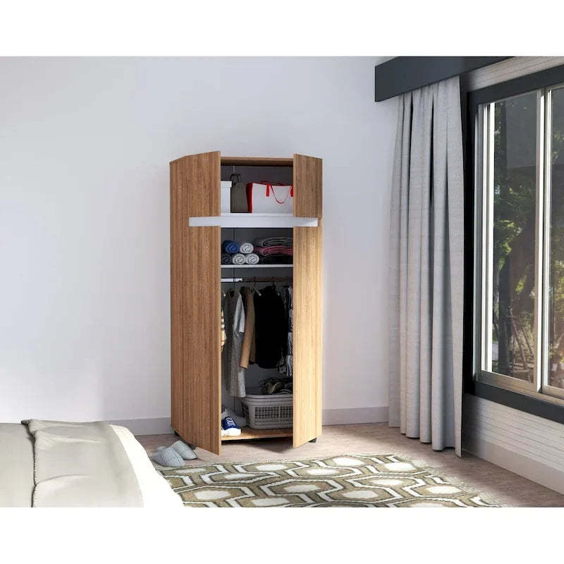 65-inch Armoire/ Wardrobe by Inval