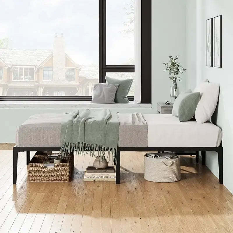 14 Inch Twin Size Foldable Bed Frame
